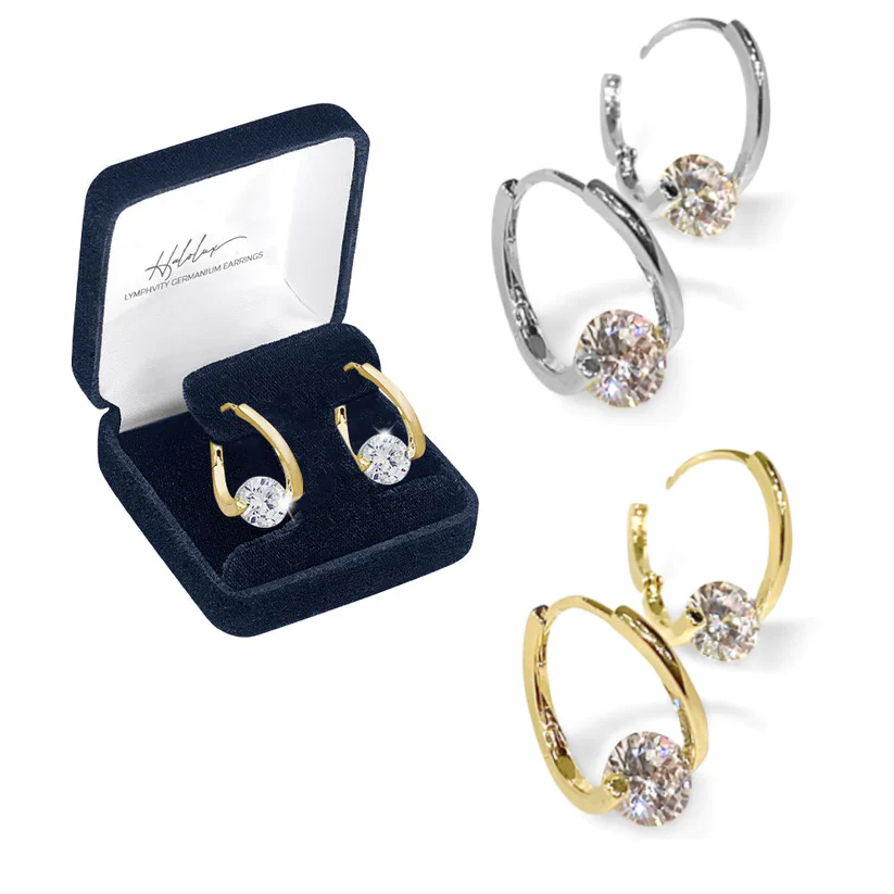 🔥LAST DAY SALE-80% OFF)Histone Lymphatic MagneTherapy Germanium Earrings - Image 11