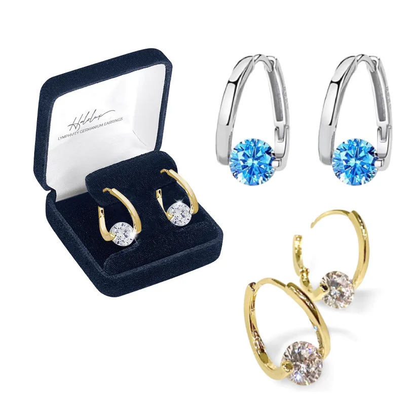 🔥LAST DAY SALE-80% OFF)Histone Lymphatic MagneTherapy Germanium Earrings - Image 12