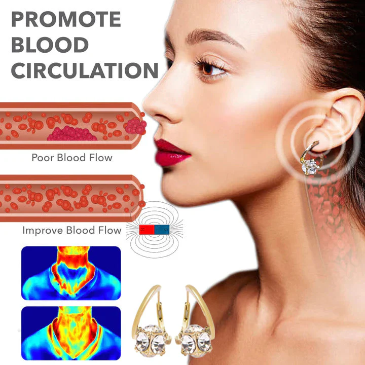 （🔥LAST DAY SALE-80% OFF)Histone LymphaticMagneTherapy Germanium Earrings - Image 5