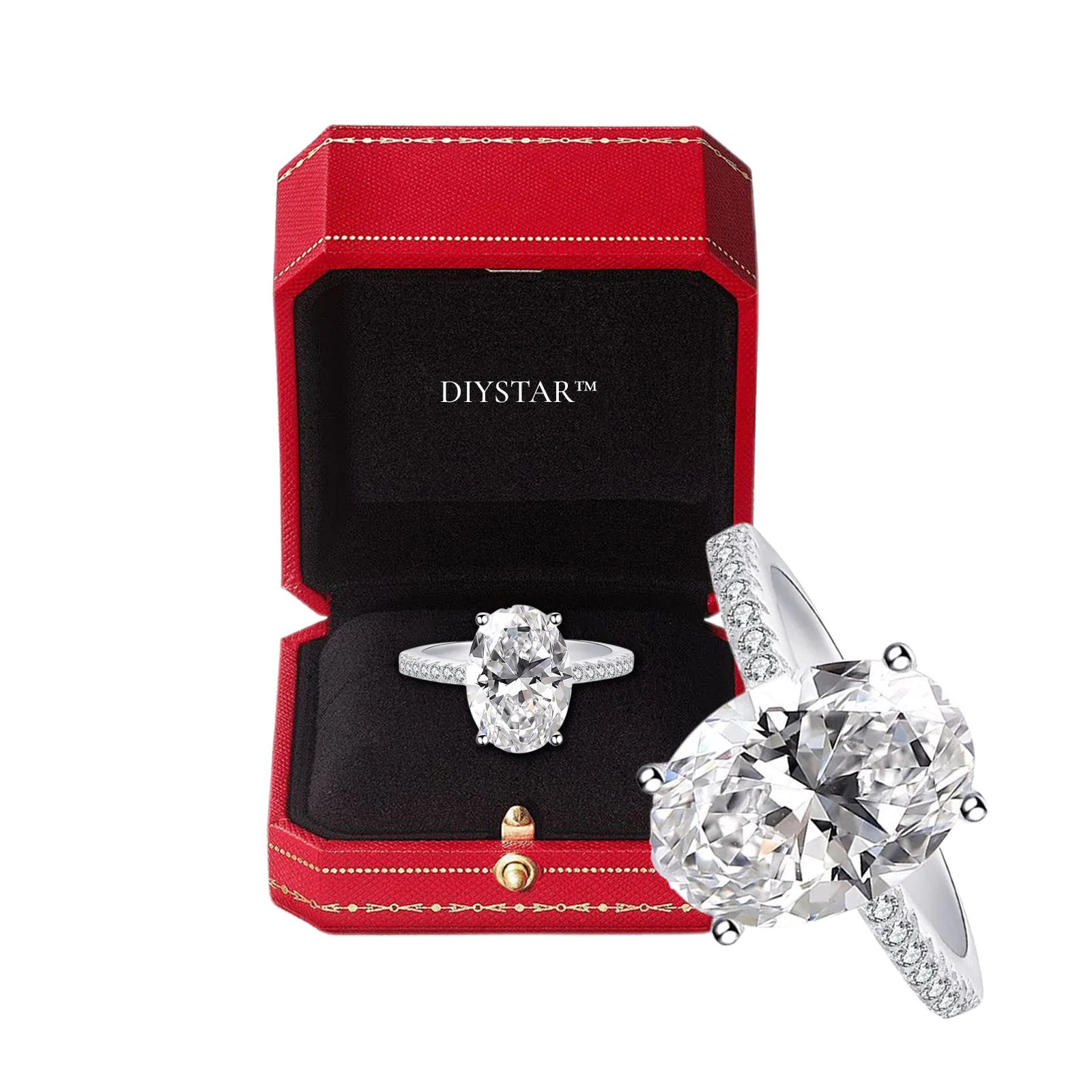 🌟Magnetology Moissanite Diamond Ring🌟 - Image 13