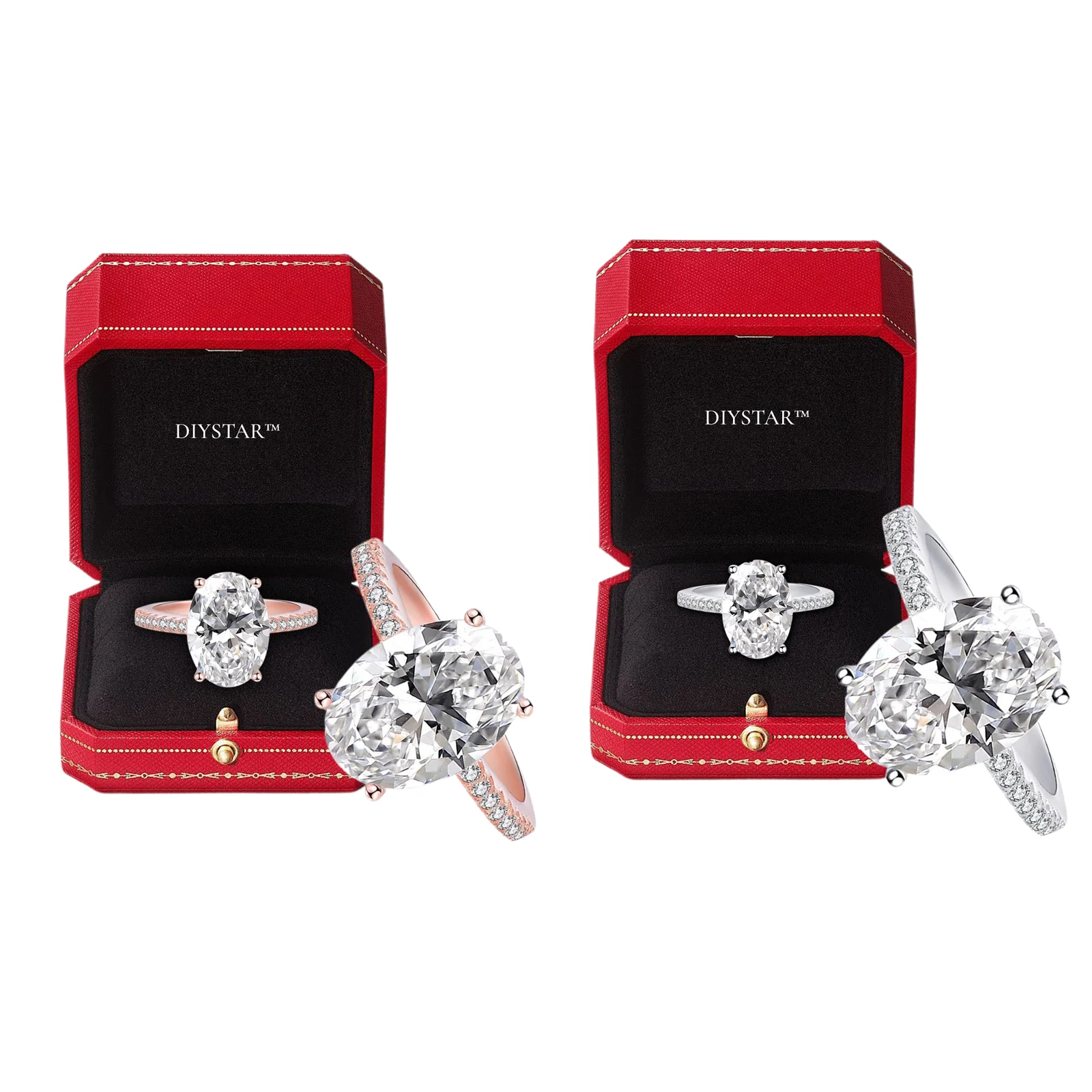 🌟Magnetology Moissanite Diamond Ring🌟 - Image 16