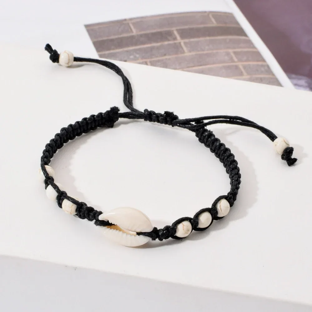 Unisex Summer Starfish Shell Braided Bracelet - Image 8